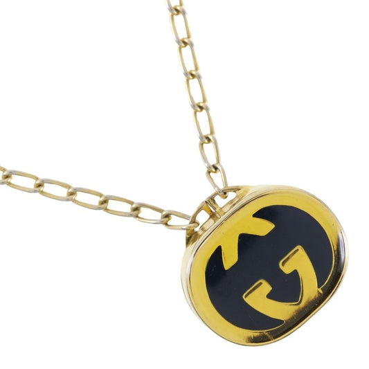 Gucci Locket Gold Plated Gold Ladies 33.5g Necklace