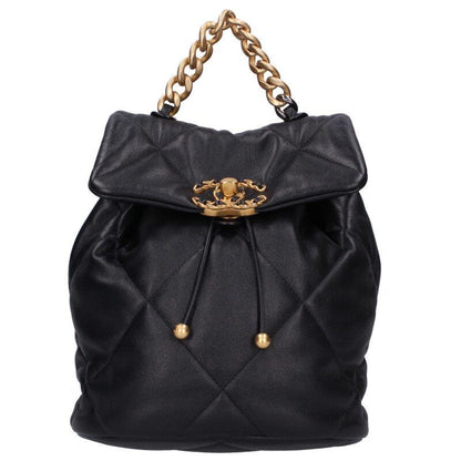 Chanel 19 As4223 Coco Mark Turnlock Quilted Chain Backpack Men's