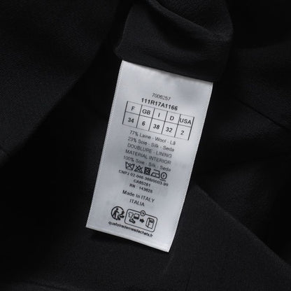 Christian DIOR Dress Size 38 CD Logo Button Sleeveless Dress Made In Italy