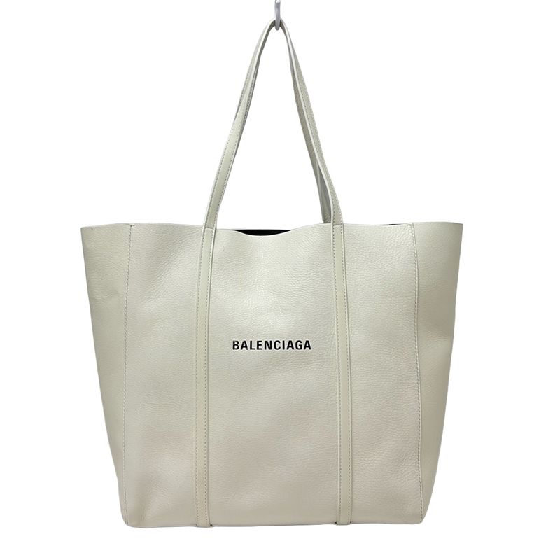 Balenciaga Everyday Small Tote Bag 551812 White Leather
