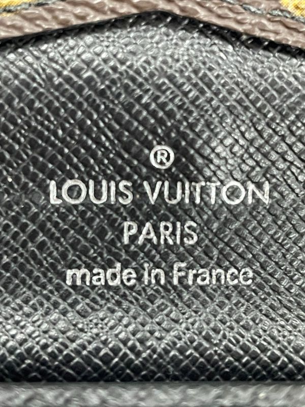 Louis Vuitton Monogram Macassar Portefeuille Compact Trifold Wallet M60167
