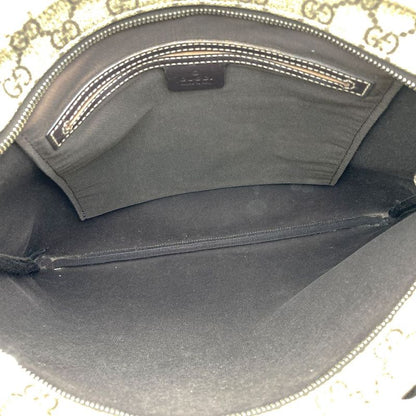 Gucci 201446 Shoulder Bag Brown GG Supreme Canvas Women's High Brand