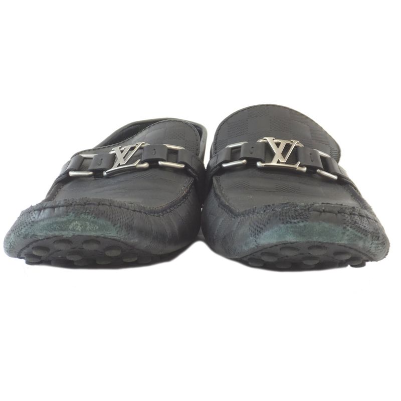 Louis Vuitton Driving Shoes Black 8 1 2 Size 27.5cm (10.83in)