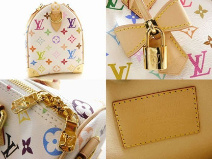 Vuitton M13085 - LV X TM Speedy Bandouliere 25 Monogram Multicolor White 2WAY