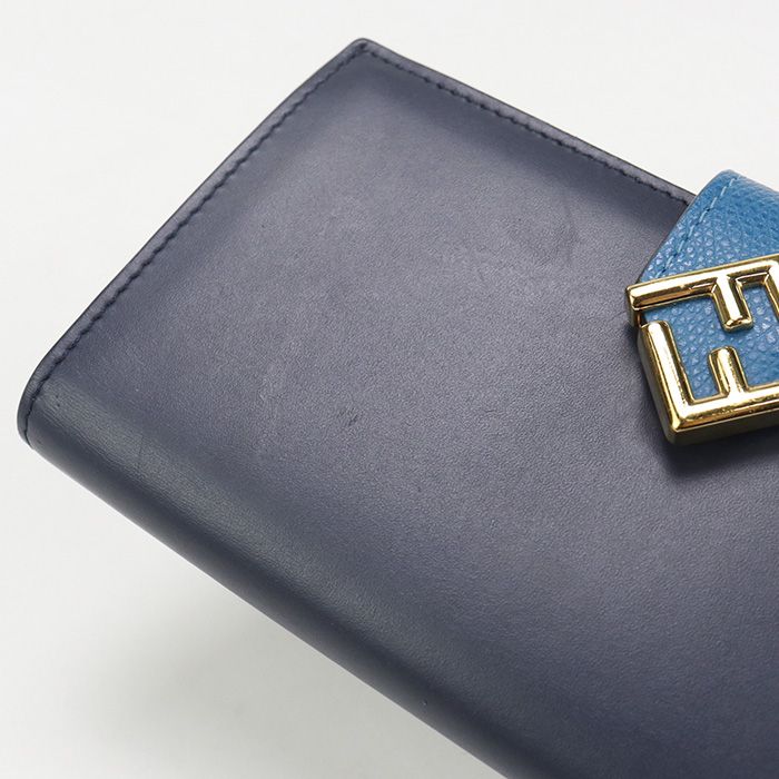 Fendi Continental Wallet FF Diamond 8m0492 Long Wallet With Di-fold Coin Purse