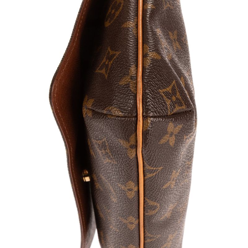 Louis Vuittonmusette Tango Brown Monogram Canvas A