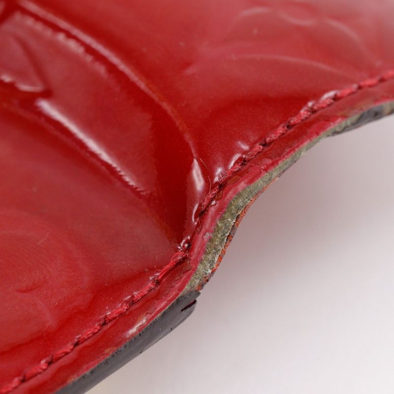 Louis Vuitton Multicles 4 M91976 Monogram Vernis Pomme D'amour Red Ts0137