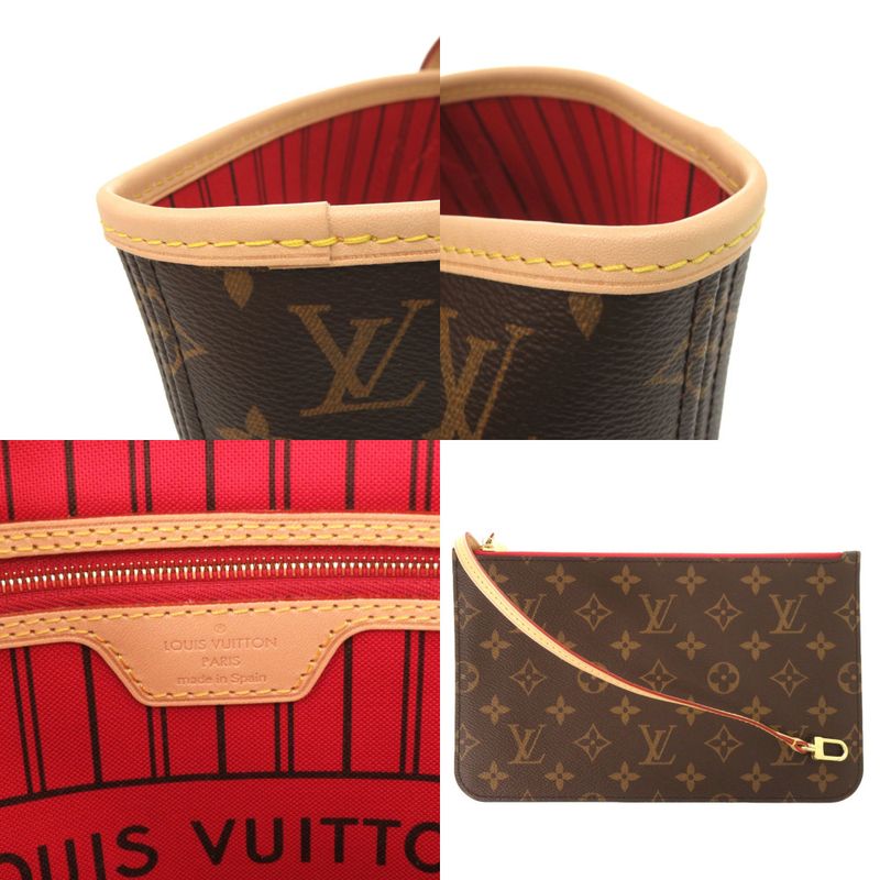 Louis Vuitton Current New Shape Neverfull MM Monogram Threes M46987 Tote Bag LV