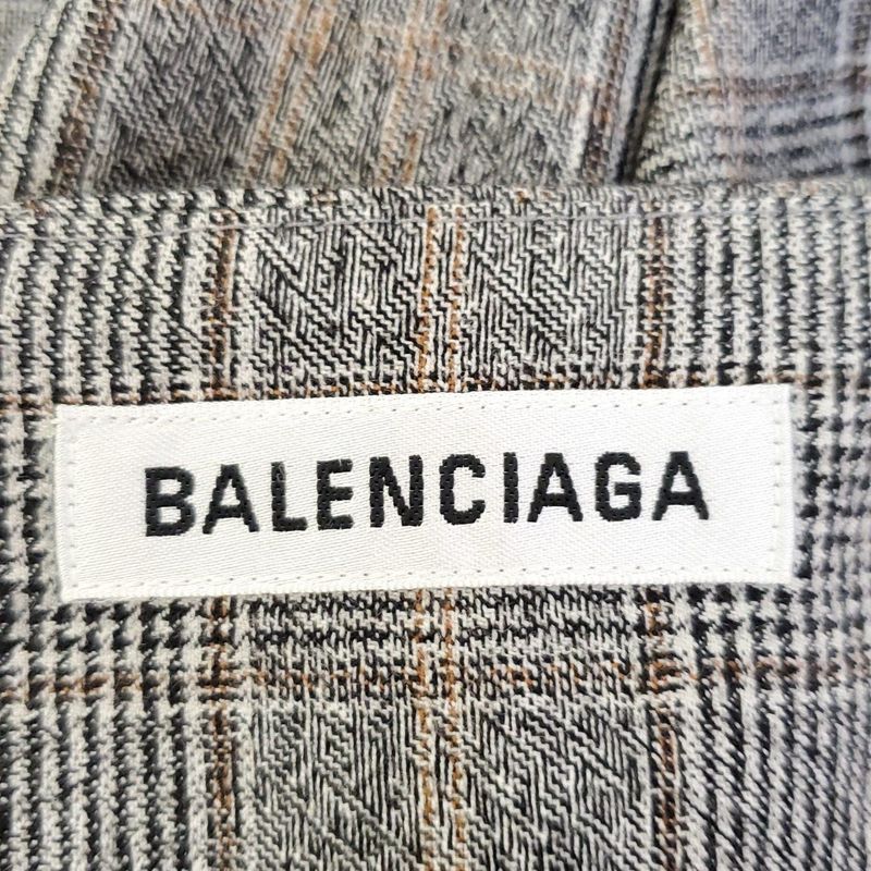 Balenciaga Long Skirt Size 36 S Women - 571616 Gray Checked