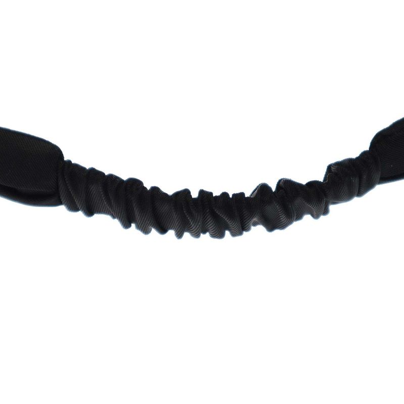 Prada Logo Plated Nylon Headband 1ih081 Black