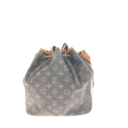 Louis Vuitton Women's Shoulder Bag One Shoulder Draw String Monogram Petit Noe