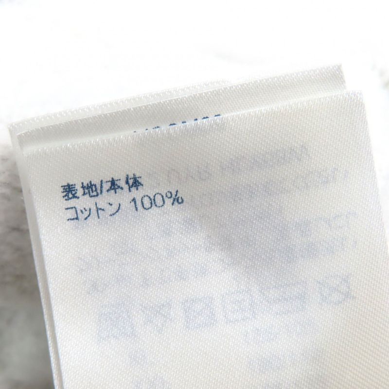 Louis Vuitton 21AW Neon Working Man 100% Cotton Logo Print Pullover Hoodie Grey