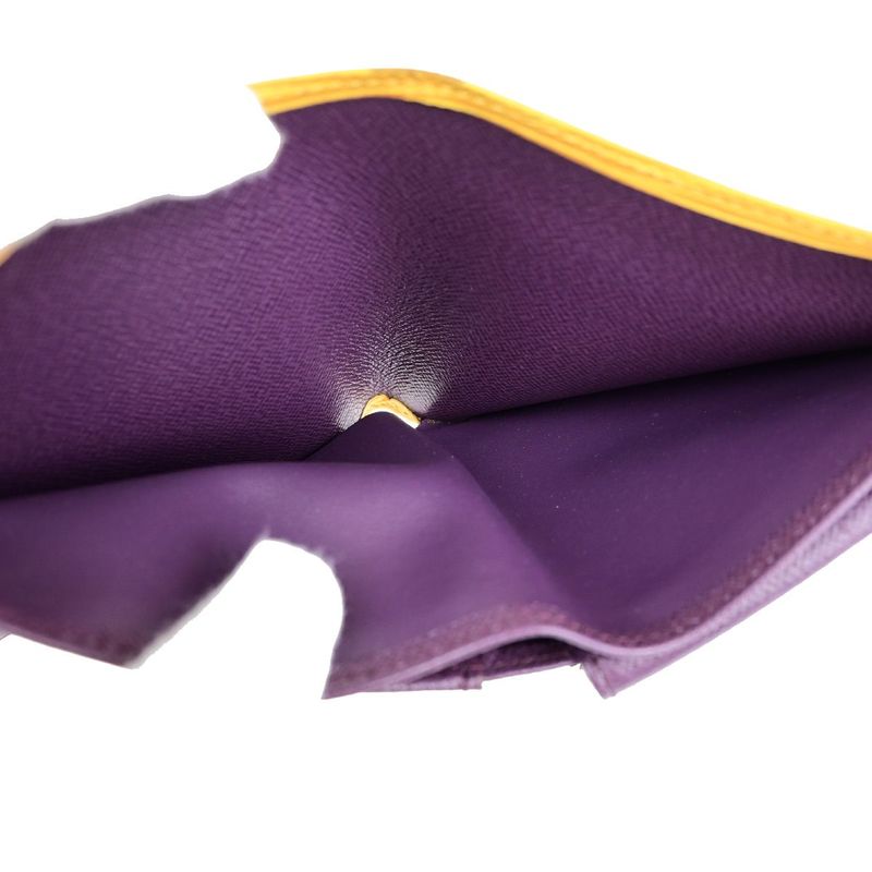 Louis Vuitton Wallet Epi Fold Long Wallet Round Zipper Wallet Black White