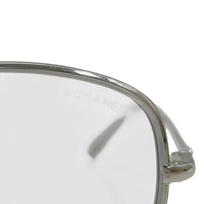 Chanel Sunglasses Silver 2182s Excellent Condition Metal Used Chanel