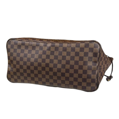 Louis Vuitton Neverfull GM Damier Tote Bag Damier Canvas N51106 Brown Ladies