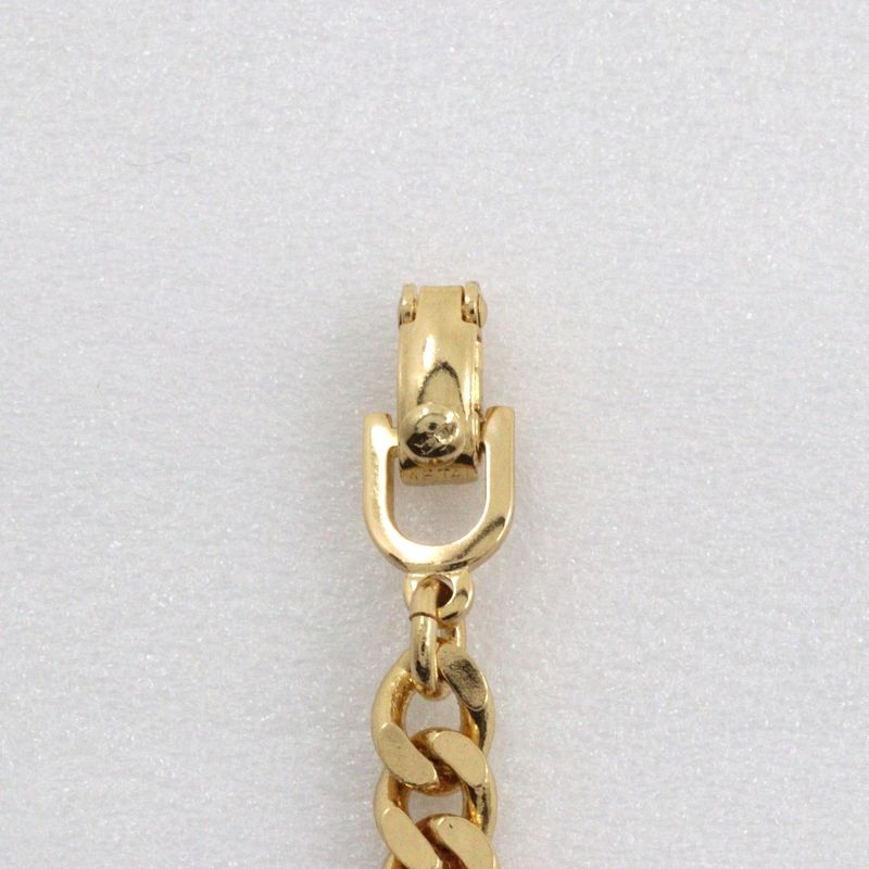 [dior] Christian Dior Emblem Gold Plated Ladies 8.8g Bracelet