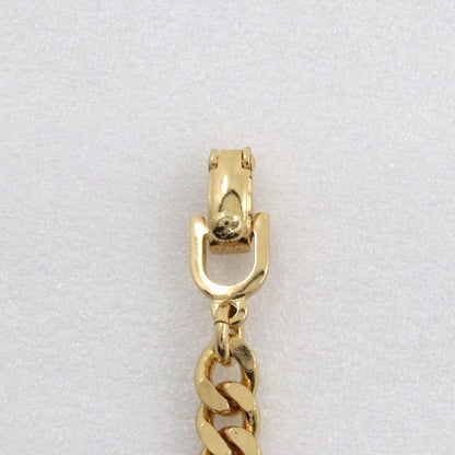 [dior] Christian Dior Emblem Gold Plated Ladies 8.8g Bracelet