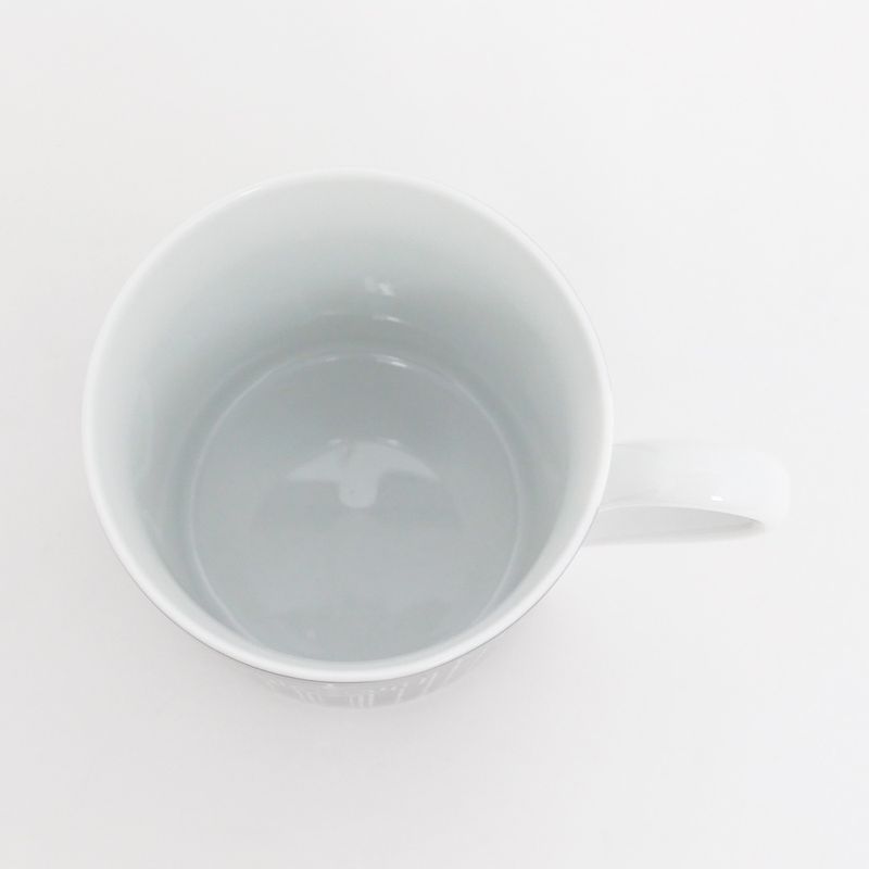 Hermes Mug H DECO Black White Ceramic Tableware Accessories Others