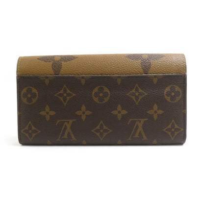 Louis Vuitton Long Wallet Monogram Reverse Portefeuille Sarah M80726