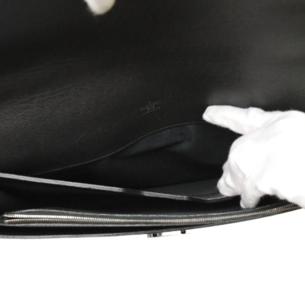 Louis Vuitton M32752 Taiga Briefcase Ardoise Business Bag Louis Vuitton Black