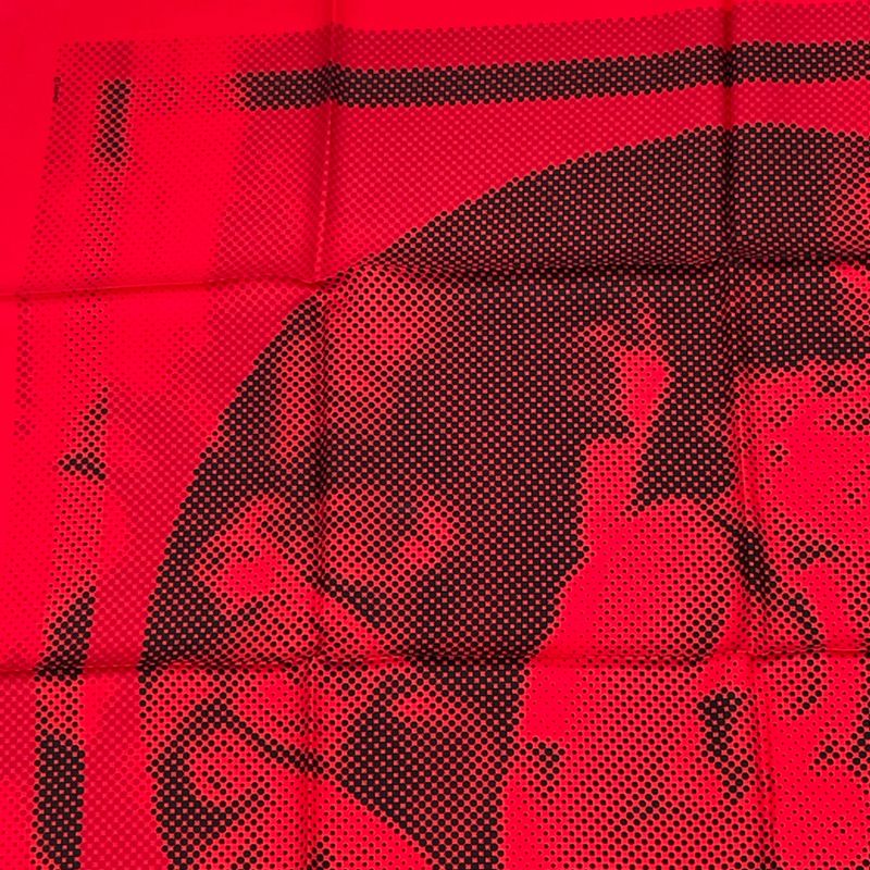 Hermes Carre 90 Josephine Dance Scarf Red Silk