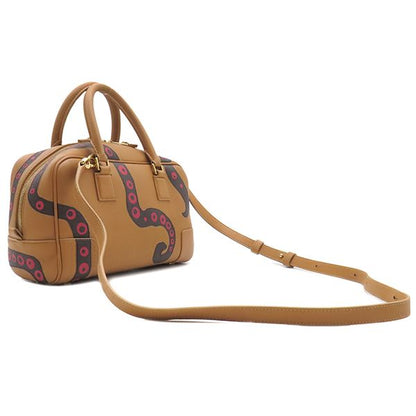 Loewe 2way Bag Octopus Amazona 23 Leather Warm Desert Gold Hardware Brown