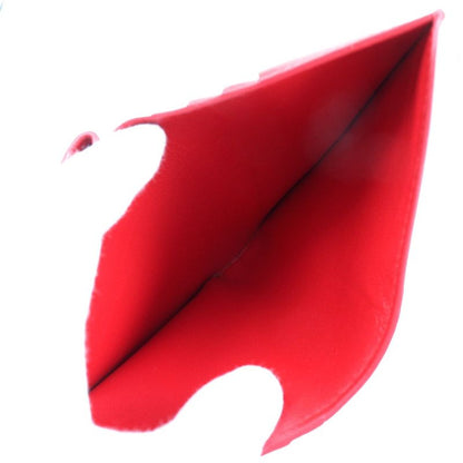 Balenciaga BB Logo 601474 Leather Red Ladies Fold Wallet