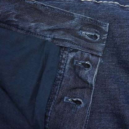 Bottega Veneta Stitch Denim Half Pants 662267 Size 46