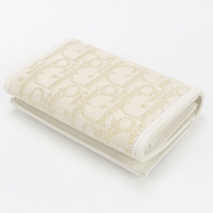 DIOR Glycine Wallet 30 Montaigne S2300 UNRG M01E Coin Purse Jacquard Women's
