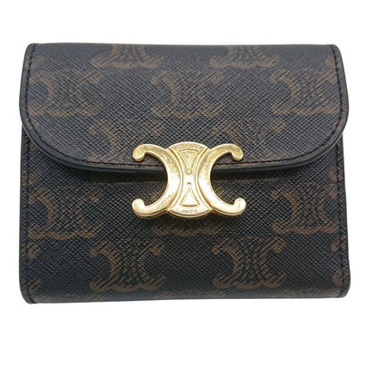 Celine Triomphe Folding Wallet Storage Bag With Box For Gift