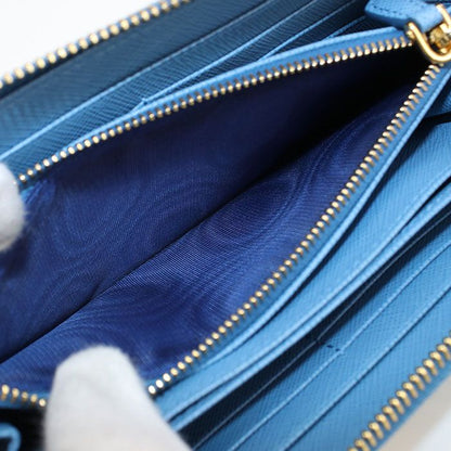 Prada Zip Around Long Wallet Pr88108 Long Wallet Round Zipper Leather Zip