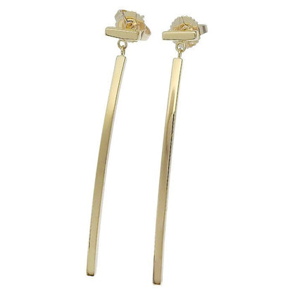 Tiffany & Co T-wire Bar Earrings 18K Yellow Gold 750 Yellow Gold Earring