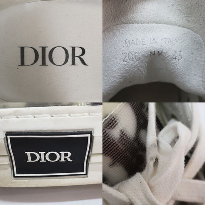 Dior Sneakers - High Cut Oblique White Notation Size 43 27cm (10.63in)