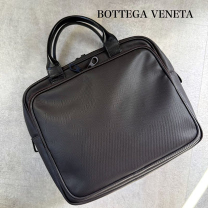 Bottega Veneta Marco Polo Business Bag Briefcase Handbag Dark Brown Men's Bag