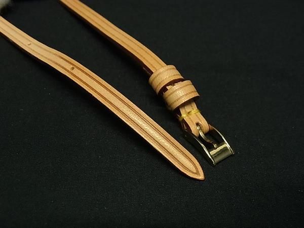 Louis Vuitton Shoulder Strap For Waist Pouch Ladies Light Brown Fr4288