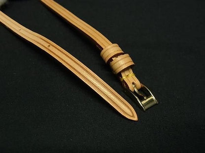 Louis Vuitton Shoulder Strap For Waist Pouch Ladies Light Brown Fr4288