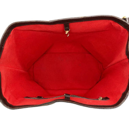 Louis Vuitton Cabas Rivington Tote Bag Damier Ebène N41108 Brown Gold Hardware