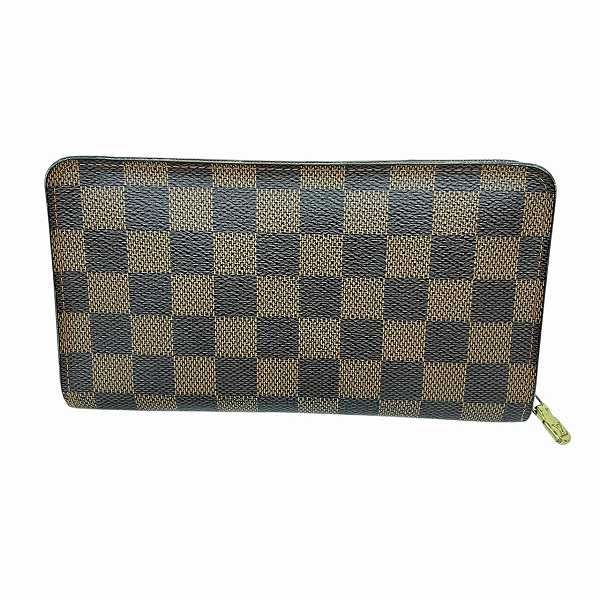 Louis Vuitton Damier Porte Monnaie Zip N61728 Round Zip Wallet Unisex
