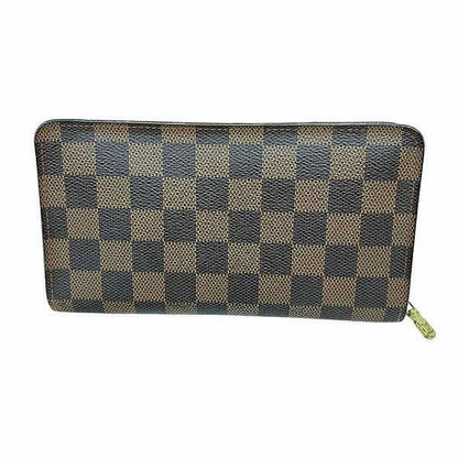 Louis Vuitton Damier Porte Monnaie Zip N61728 Round Zip Wallet Unisex