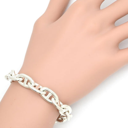 Hermes Bracelet Chaine D'ancre MM Silver 925 Silver 13 Frames Star Ring Silver