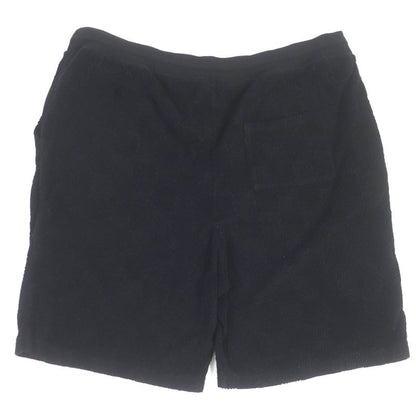 Louis Vuitton 24AW 1afrbr Damier French Terry Cotton Shorts Black 5L Made In
