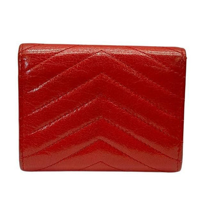 Chanel Chevron V Stitch Coin Case Coin Case Coin Purse Compact Wallet Mini
