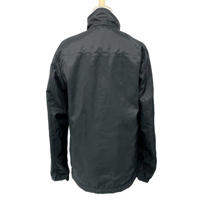 Prada Outerwear Recycled Polyester Black Triangle Logo Plate Blouson Reversible