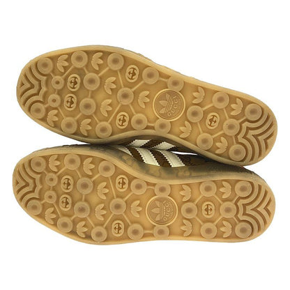 Gucci WMNS Gazelle Hq7086 Gazelle GG Logo Sneakers - 24 - Beige&brown - Women's