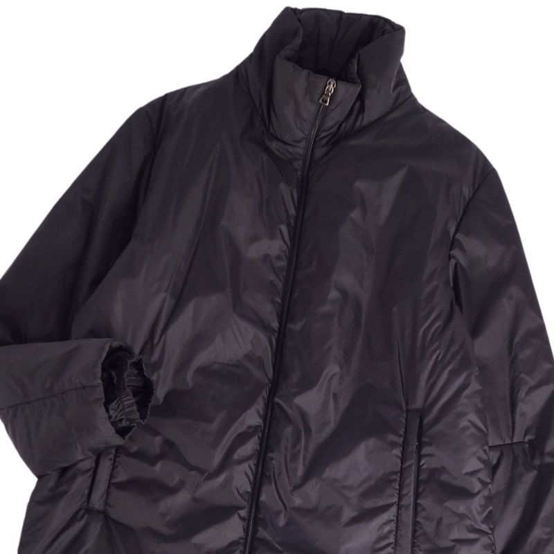 Prada Sport Coat Cotton Filled Zip Up Hine