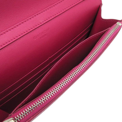 Balenciaga Pandora Chain Wallet Leather Magenta Long Wallet 1049 Balenciaga