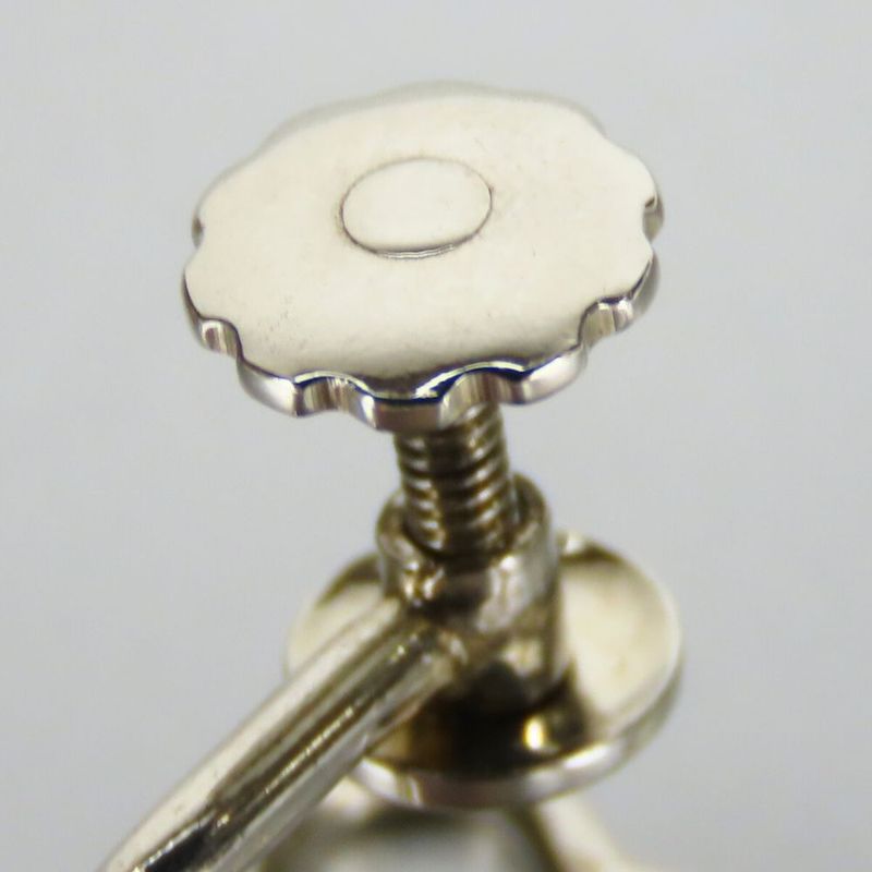 Tiffany & Co Earring Open Heart Silver 925 Approx 2.2g Silver Cute Fashionable