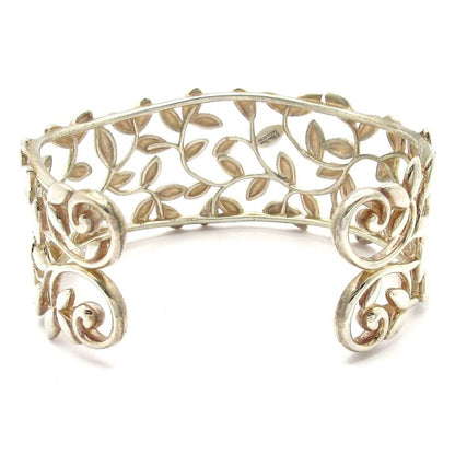Tiffany & Co Bangle In Olive Leaf Silver By Paloma Picasso