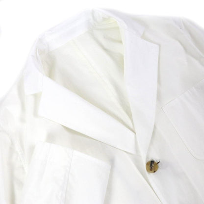 Hermes 22SS 100% Cotton Reversible Stadium Light Jacket White Off White 52