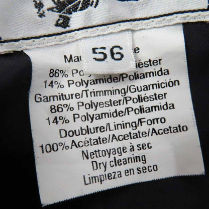 Hermes Silver Hardware Belted Hat/hat Navy Light Blue 56 Made In France Ladies